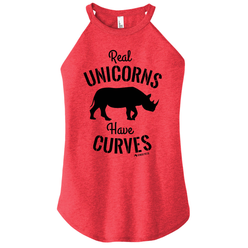 Real Unicorns have Curves - FitnessTeeCo