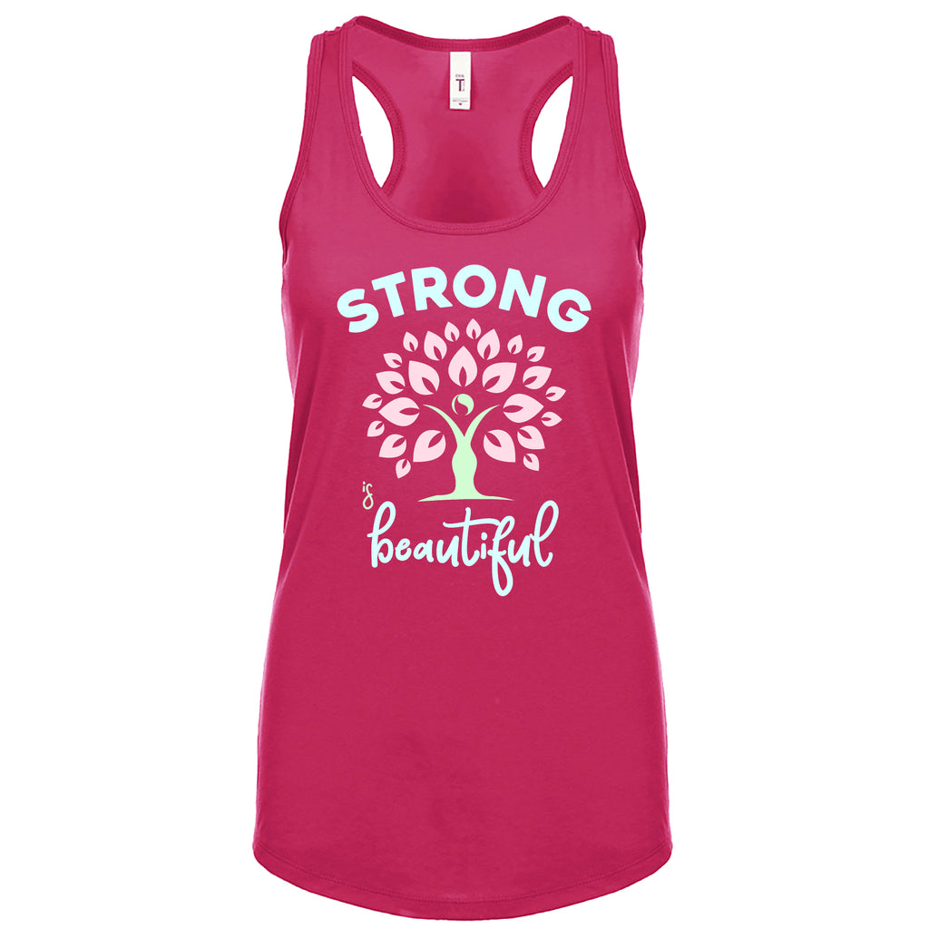 Strong is Beautiful (Fitted - Size Up 1 Size) - FitnessTeeCo