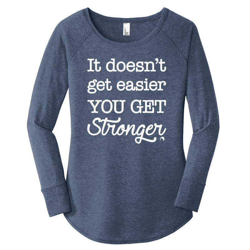 Easier Stronger - FitnessTeeCo