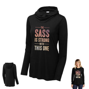 The Sass is Strong with this one - Recharge Hoodie - FitnessTeeCo