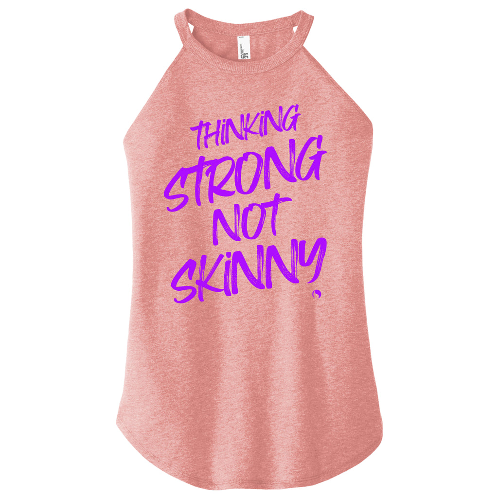 Thinking Strong Not SKINNY - FitnessTeeCo